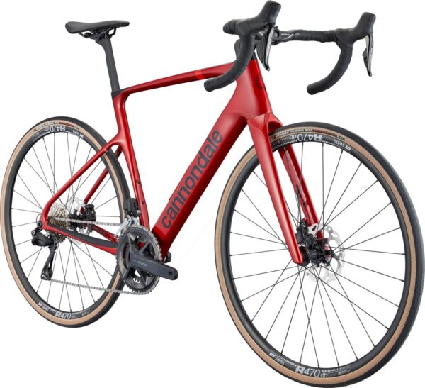 CANNONDALE kola a rámy Silniční kolo Cannondale Synapse Carbon 4 - Metallic Red Velikost: 61