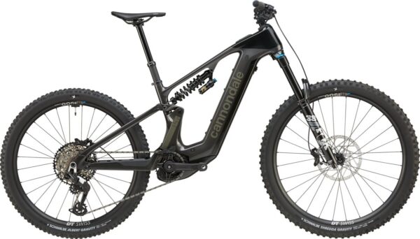 Celoodpružené elektrokolo Cannondale Moterra Carbon LT 1 - Black Velikost: XL