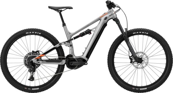 Celoodpružené elektrokolo Cannondale Moterra Neo 4 Shimano - Impact Orange Velikost: L