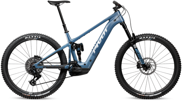 Celoodpružené elektrokolo Pivot Shuttle AM Ride 70/90 Eagle Transmission Barva: Blue Dark Sky