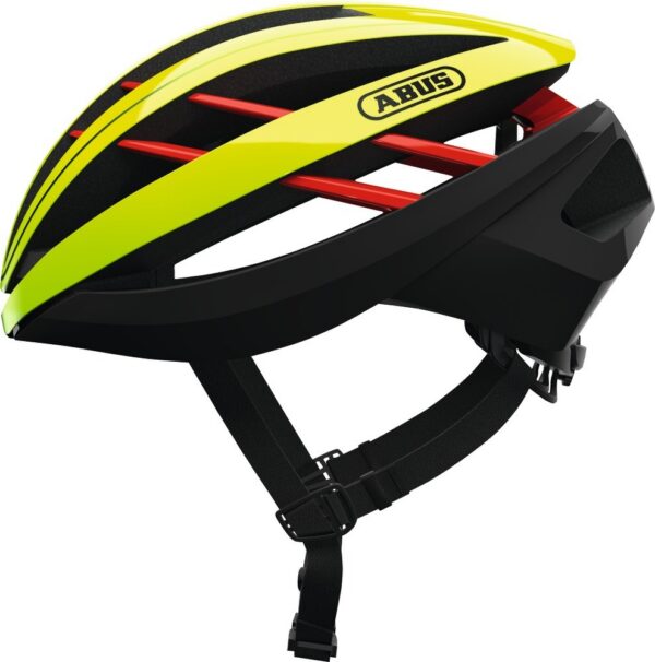 Cyklistická přilba ABUS Aventor - Neon Yellow vel. S (51-55)