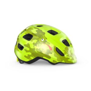 Dětská přilba MET HOORAY - Lime chameleon vel.: 52-56
