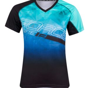 Dres FORCE MTB CORE LADY - růžovo-modrý XXL Velikost: XL