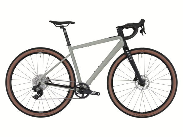 Gravel kolo Pells Raw 3 Sram Apex AXS - Caffe latte grey Varianta: XL