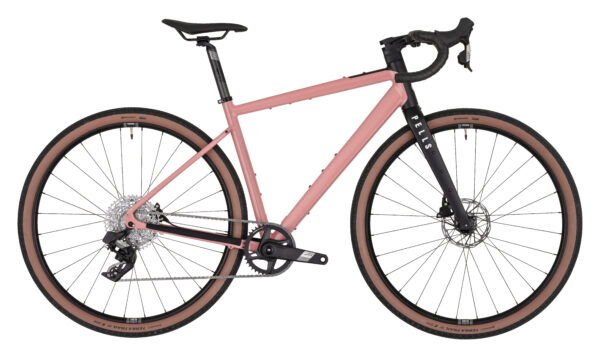 Gravel kolo Pells Raw 3 Sram Apex AXS - Dusty Rose Varianta: XL