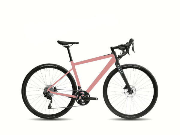 Gravel kolo Pells Raw 4 Shimano Cues - Dusty rose Varianta: XL