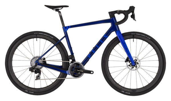 Gravel kolo Pells Raw Carbon 1 Sram Force AXS - Future Dusk Varianta: XL
