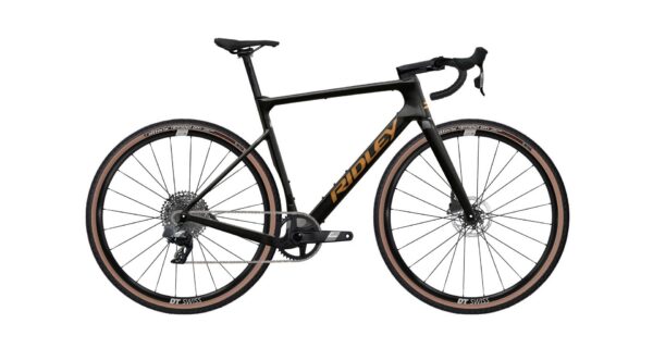 Gravel kolo RIDLEY ASTR Apex AXS Black Metallic/Bronze Gold Barva: Black Metallic/Bronze