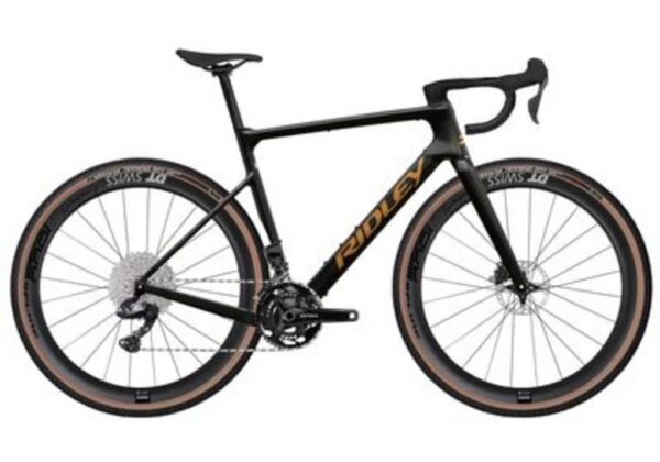 Gravel kolo Ridley Astr GRX800 DI2 Barva: Black Metallic/Bronze