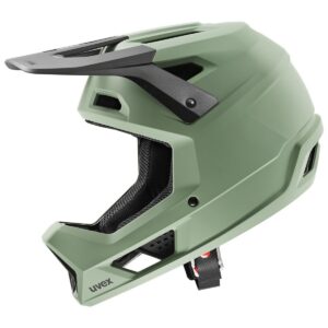 Integrální přilba UVEX Ravage - Moss green-black matt Velikost: 60-63