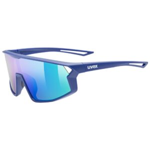 Juniorské brýle UVEX Skyryse Jr. - Blue matt/mir. green