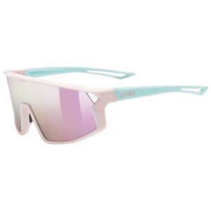 Juniorské brýle UVEX Skyryse Jr. - Pink-green matt/mir. pink