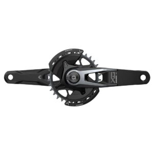 Kliky s ochranou převodníku a wattmetrem Sram X0 Eagle T-Type DUB 32t Délka: 175 mm