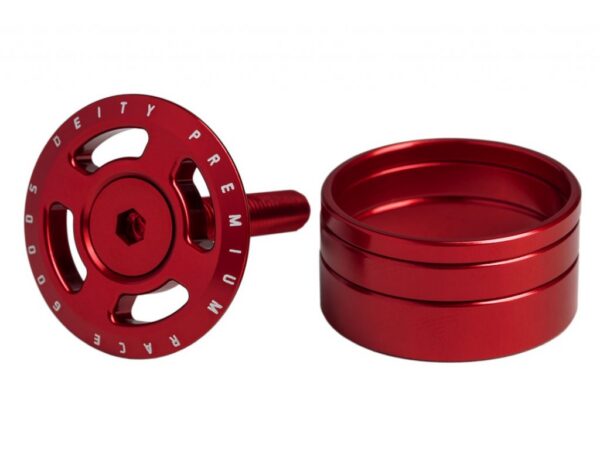 Krytka hlavového složení DEITY  CROSSHAIR Barva: Red