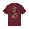 PEATYS Triko s krátkým rukávem Peaty's Pubwear - Stacked burgundy Velikost: M - Obrázek 2