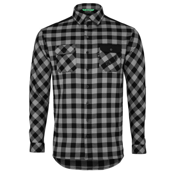 Pánská košile Silvini Farini - Grey/Black Velikost: 3XL