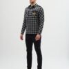 Pánská košile Silvini Farini - Grey/Tiger Velikost: 3XL - Obrázek 2