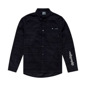 Pánská košile Troy Lee Designs Grind Flannel - plaid carbon Velikost: XXL