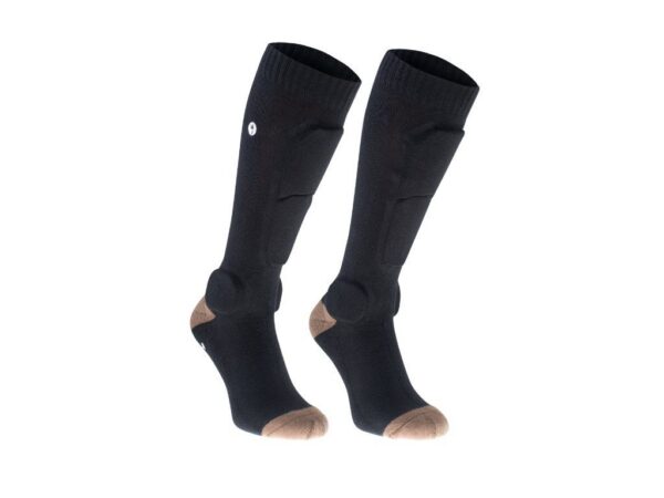 Ponožky s ochranou holeně ION BD SOCKS 2022 - černo bronzové Velikost: 43-46