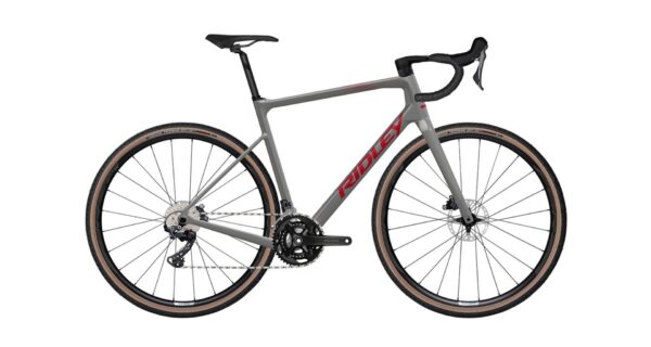 RIDLEY kolo GRIFN Shimano GRX600 Battleship Grey/Candy Red Metallic Barva: Battleship Grey Candy Red Metallic
