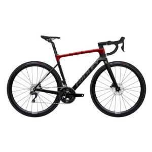 Silniční kolo Ridley Falcn 105 Di2 Barva: Carbon Candy Red Metallic Silver