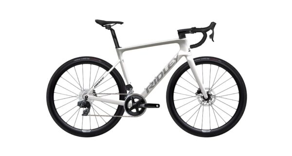 Silniční kolo Ridley Falcn Rival AXS Barva: Pearl White Silver Black