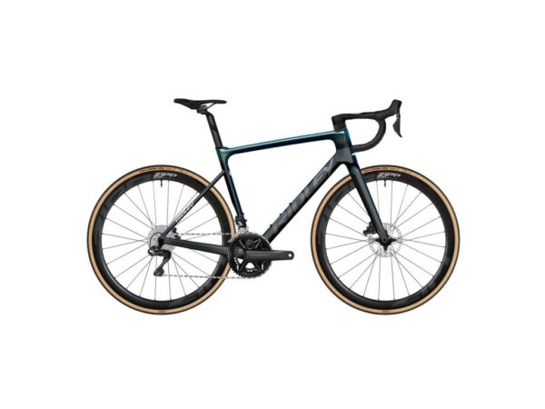 Silniční kolo Ridley Falcn Ultegra Di2 Barva: Carbon Aqualand Silver