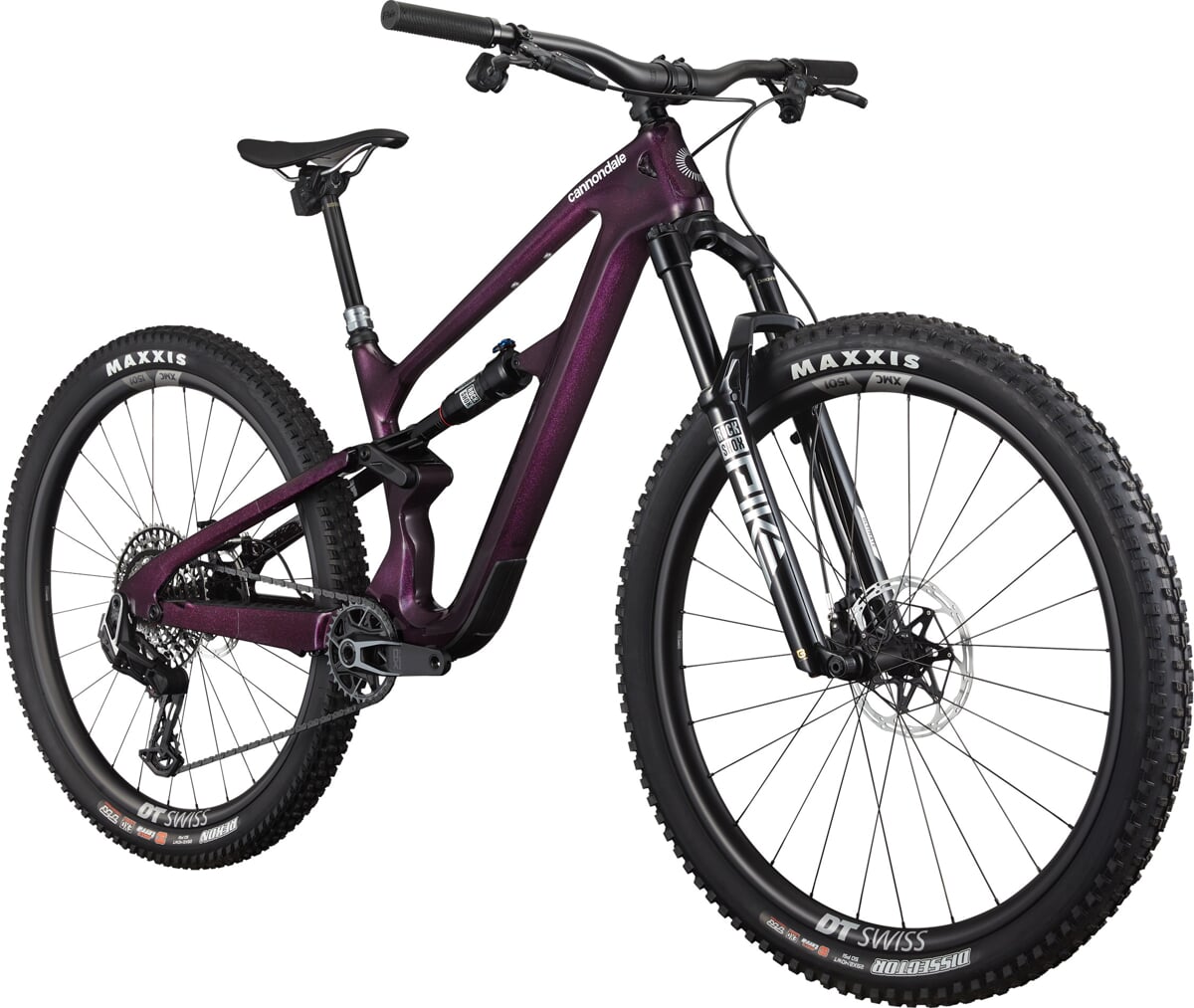 CANNONDALE kola a rámy Celoodpružené kolo Cannondale Habit Carbon LTD - Royal Purple Velikost: L - Obrázek 2