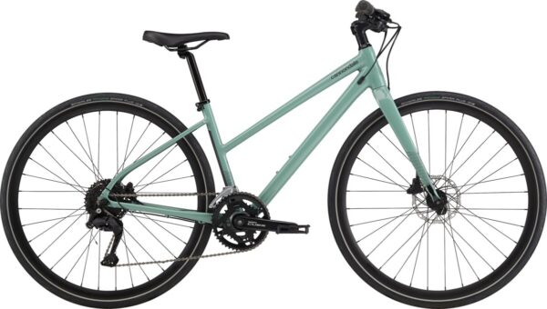 CANNONDALE kola a rámy Crossové kolo Cannondale Quick Disc 3 Remixte - Sage Velikost: L