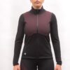 Dámská bunda Fresh Trash Cross point hybrid - True black/Port red Velikost: M - Obrázek 2