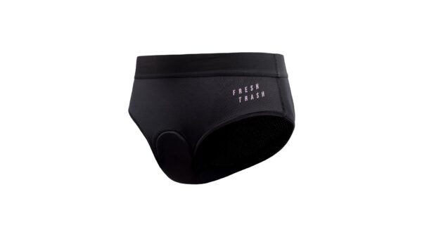Dámské cyklistické spodní prádlo s vložkou Fresh Trash Convert - True Black Velikost: L