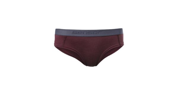Dámské funkční kalhotky Sensor Merino Air - port red Velikost: L
