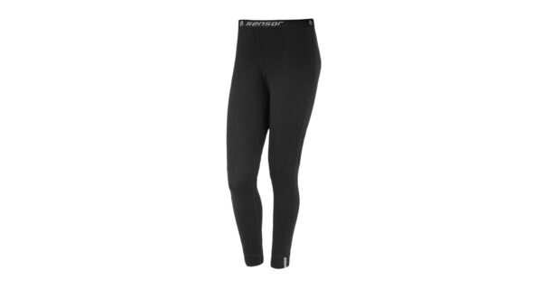 Dámské funkční podvlékací kalhoty Sensor Merino Active - černá Velikost: XXL