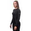 Dámské funkční triko Sensor Merino Active dl.rukáv - černá Velikost: XXL - Obrázek 2