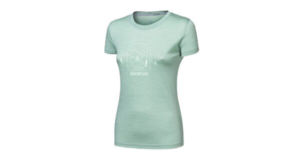 Dámské funkční triko Sensor Merino Air Say Yes kr.rukáv - basil green Velikost: S