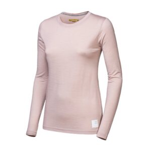 Dámské funkční triko Sensor Merino Cordura dl.rukáv - dusty pink Velikost: XL