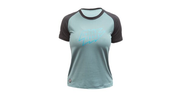 Dámské funkční triko s krátkým rukávem Fresh Trash Horizon - Mint/Black Velikost: M