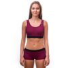 Dámské kalhotky s nohavičkou Sensor Merino Active - lilla Velikost: XL - Obrázek 2