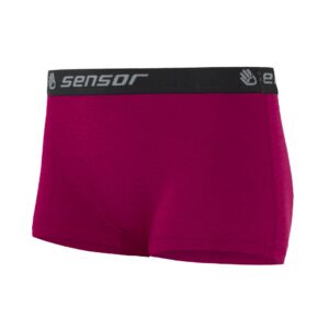 Dámské kalhotky s nohavičkou Sensor Merino Active - lilla Velikost: S
