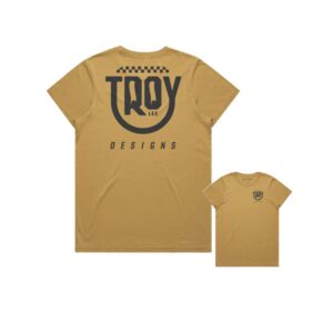 Dámské triko Troy Lee Designs Smiley - Golden Velikost: XL