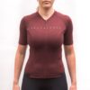 Dámský cyklistický dres Fresh Trash Lite merino EVO - Merlot red Velikost: L - Obrázek 2