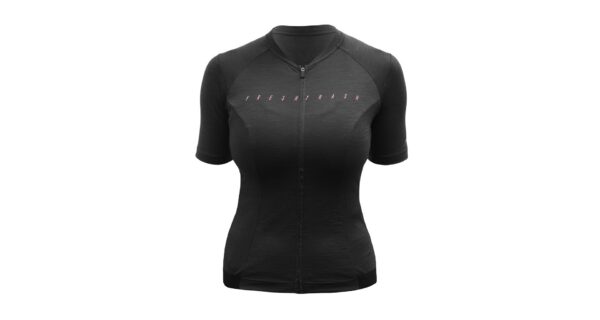 Dámský cyklistický dres Fresh Trash Lite merino EVO - True black Velikost: S
