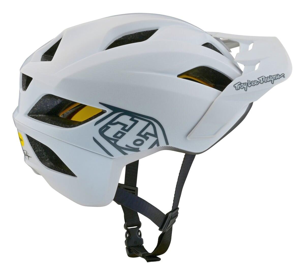 Dětská cyklistická helma Troy Lee Designs Flowline Point MIPS - White - Obrázek 2