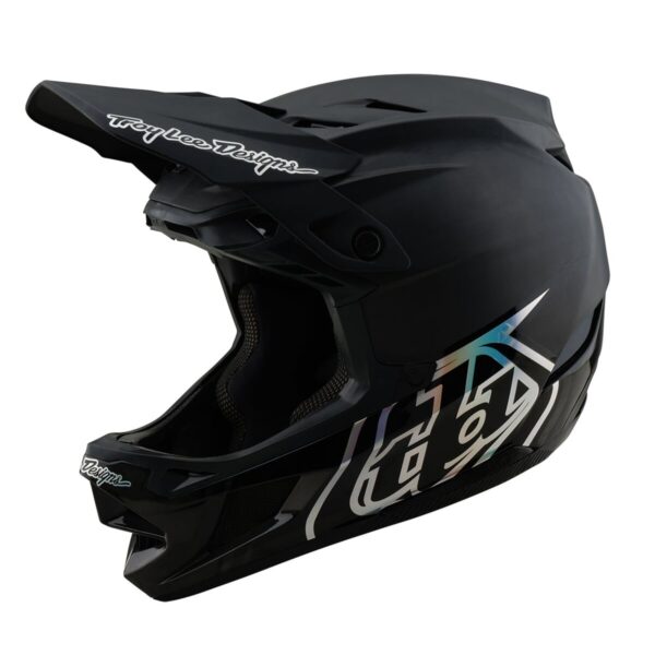 Integrální přilba Troy Lee Designs D4 Carbon - Stealth black Velikost: 2XL