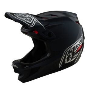 Integrální přilba Troy Lee Designs D4 Polyacrylite - Shadow black Velikost: 2XL