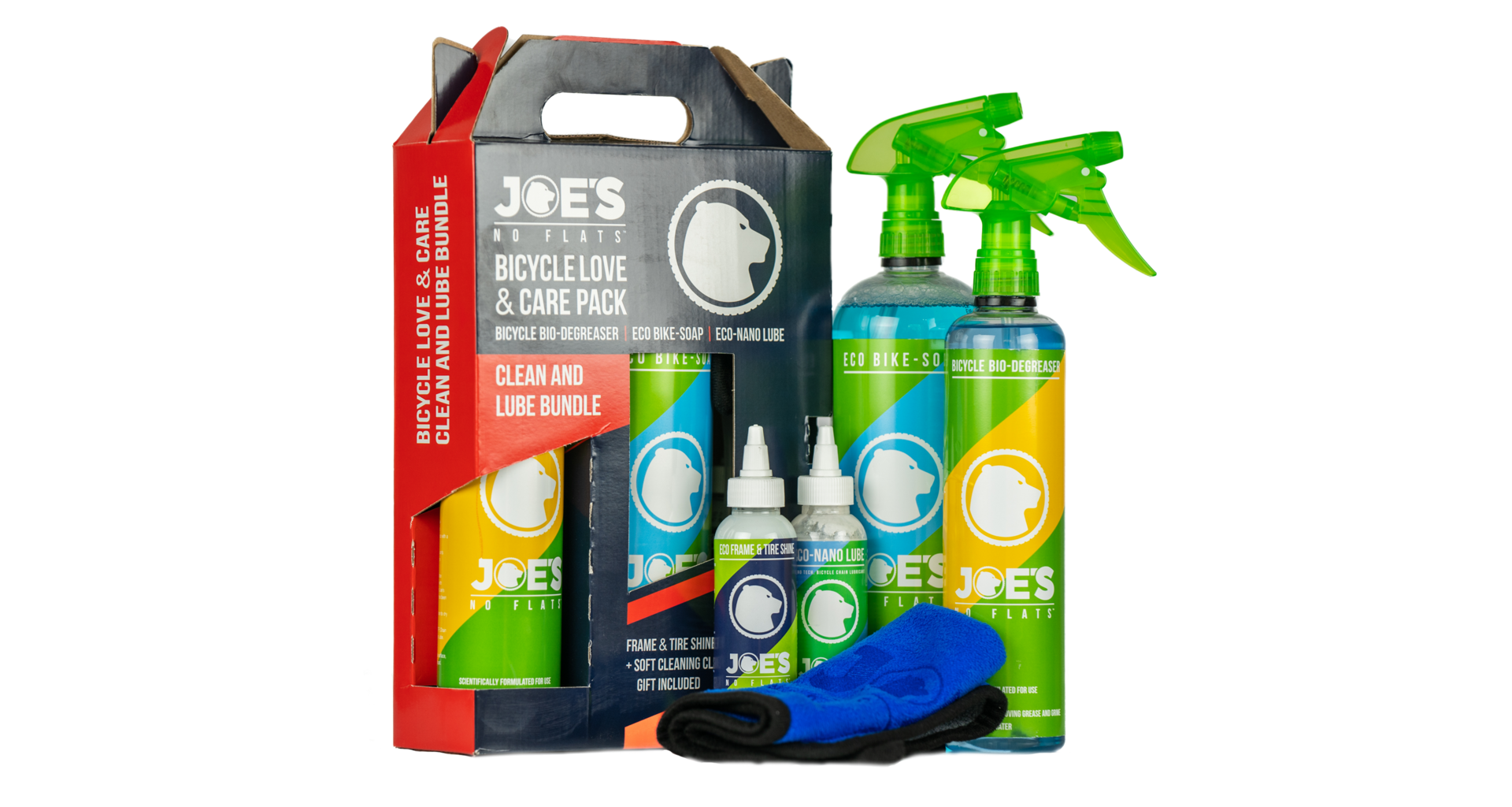 JOE´S NO FLATS Čistící set Joe's Clean and Lube Care Kit