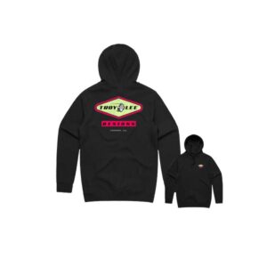 Mikina Troy Lee Designs Carb - Black Velikost: 2XL