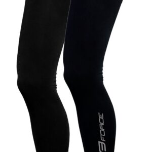 Návleky na nohy Force Term dlouhé - černé Varianta: vel. XXL