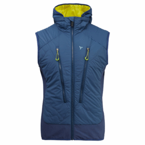 Pánská zateplená vesta Silvini Polaro - Navy lime Velikost: 3XL