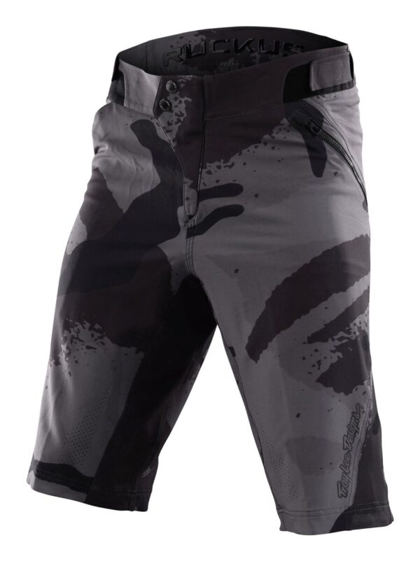 Pánské cyklistické kraťasy Troy Lee Designs Ruckus - Brit Camo Black Velikost: 32